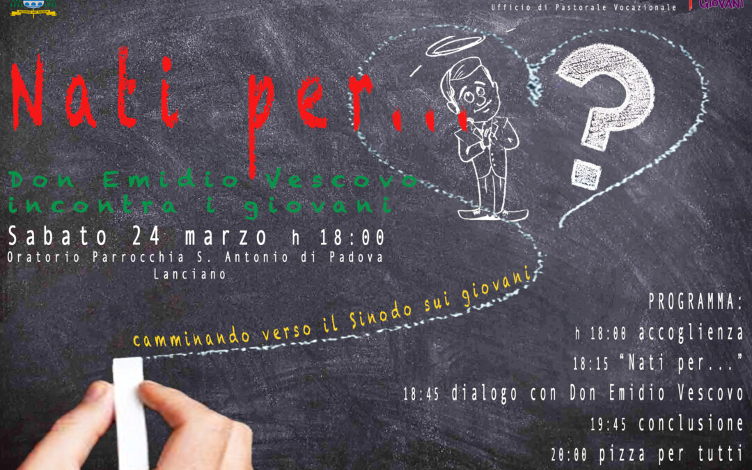 Il Vescovo incontra i giovani