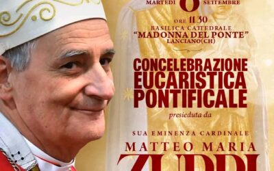 Il cardinale Matteo Maria Zuppi a Lanciano per la Madonna del Ponte